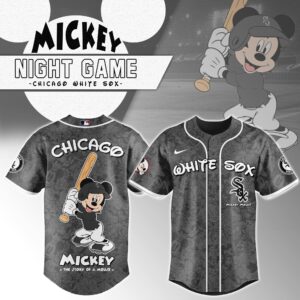 Chicago White Sox x Disney Mickey Mouse Night Game Special Edition Jersey