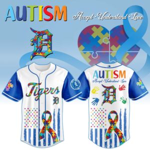 Detroit Tigers x Autism Awareness Special Edition Jersey