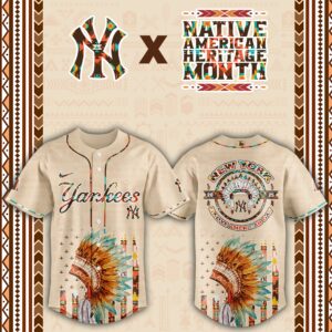 New York Yankees x Native American Day Special Edition Jersey