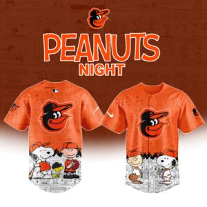 Baltimore Orioles x Peanuts Snoopy Special Edition Jersey