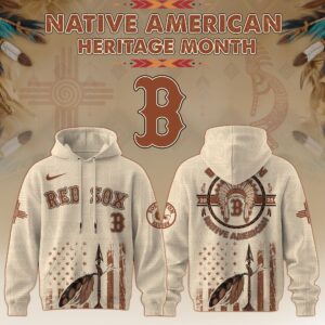 Boston Red Sox x Native American Heritage Month Special Edition Unisex Hoodie