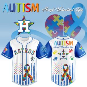 Houston Astros x Autism Awareness Special Edition Jersey
