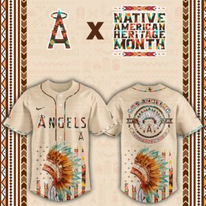 Los Angeles Angels x Native American Day Special Edition Jersey