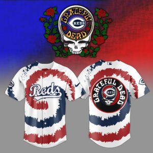 Cincinnati Reds x Grateful Dead V2 Special Edition Jersey