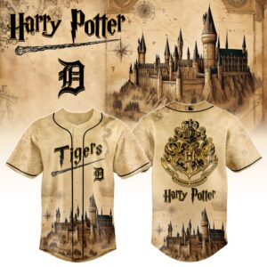 Detroit Tigers x Hogwarts School Harry Potter Special Edition Jersey