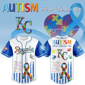 Kansas City Royals x Autism Awareness Special Edition Jersey