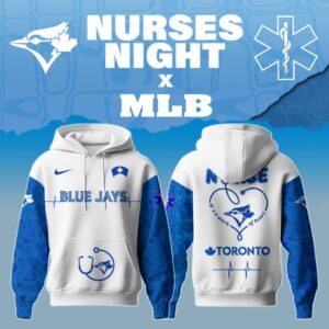 Toronto Blue Jays x Nurses Appreciation Special Edition Unisex Hoodie