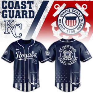 Kansas City Royals x US Coast Guard Appreciation Special Edition Jersey