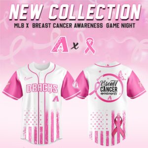 Arizona Diamondbacks x Breast Cancer Awareness V2 Special Edition Jersey
