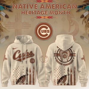 Chicago Cubs x Native American Heritage Month Special Edition Unisex Hoodie