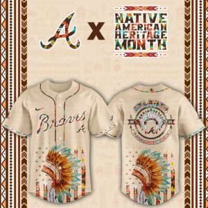 Atlanta Braves x Native American Day Special Edition Jersey