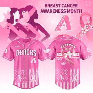 Arizona Diamondbacks x Breast Cancer Awareness Special Edition Jersey