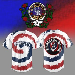 Colorado Rockies x Grateful Dead V2 Special Edition Jersey