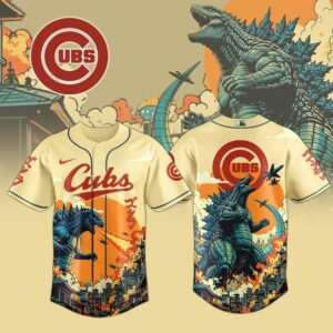 Chicago Cubs x Godzilla Kaiju Special Edition Jersey