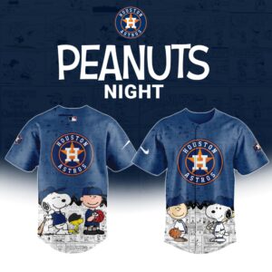 Houston Astros x Peanuts Snoopy Special Edition Jersey