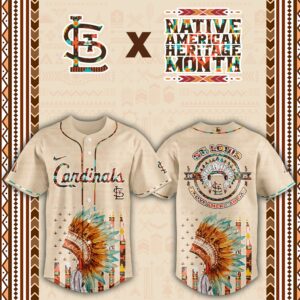 St. Louis Cardinals x Native American Day Special Edition Jersey