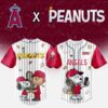 Los Angeles Angels x Peanuts Snoopy And The Commissioner's Trophy Special Edition Jersey