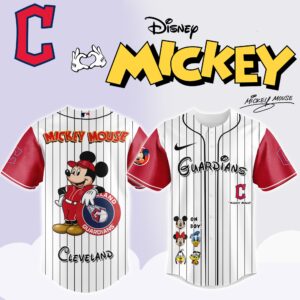 Cleveland Guardians x Disney Mickey Mouse Special Edition Jersey