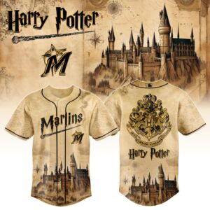 Miami Marlins x Hogwarts School Harry Potter Special Edition Jersey