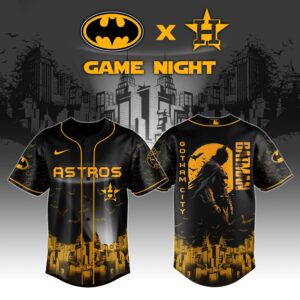 Houston Astros x Batman Night Game Special Edition Jersey