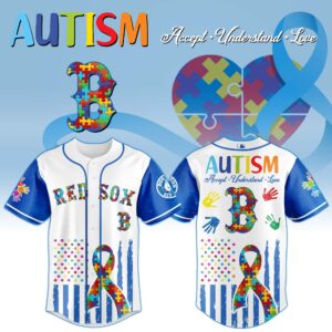 Boston Red Sox x Autism Awareness Special Edition Jersey