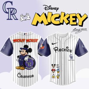 Colorado Rockies x Disney Mickey Mouse Special Edition Jersey