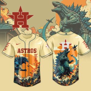 Houston Astros x Godzilla Kaiju Special Edition Jersey