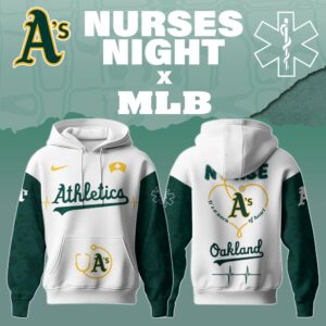 Oakland Athletics x Nurses Appreciation Special Edition Unisex Hoodie