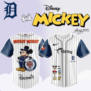 Detroit Tigers x Disney Mickey Mouse Special Edition Jersey