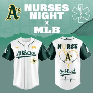 Oakland Athletics x Nurses Appreciation V2 Special Edition Jersey