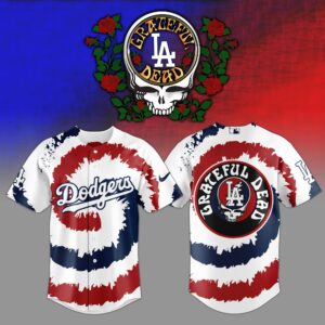 Los Angeles Dodgers x Grateful Dead V2 Special Edition Jersey