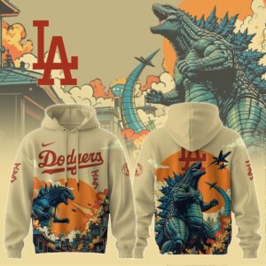 Los Angeles Dodgers x Godzilla Kaiju Special Edition Unisex Hoodie