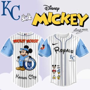 Kansas City Royals x Disney Mickey Mouse Special Edition Jersey