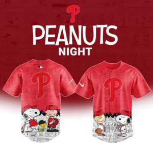 Philadelphia Phillies x Peanuts Snoopy Special Edition Jersey