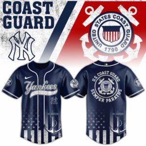 New York Yankees x US Coast Guard Appreciation Special Edition Jersey