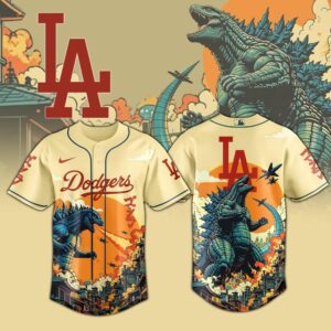 Los Angeles Dodgers x Godzilla Kaiju Special Edition Jersey
