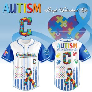 Cleveland Guardians x Autism Awareness Special Edition Jersey
