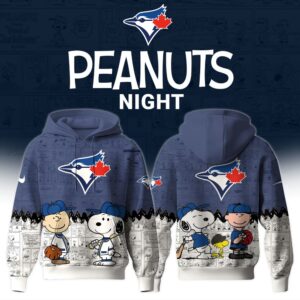Toronto Blue Jays x Peanuts Snoopy Special Edition Unisex Hoodie