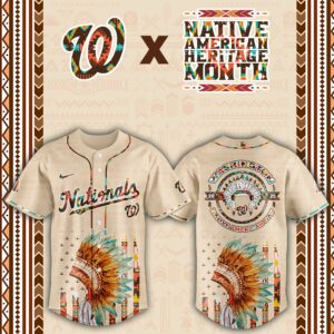 Washington Nationals x Native American Day Special Edition Jersey