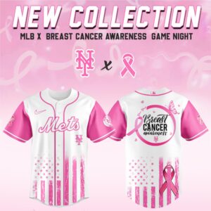 New York Mets x Breast Cancer Awareness V2 Special Edition Jersey