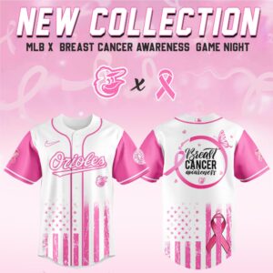 Baltimore Orioles x Breast Cancer Awareness V2 Special Edition Jersey
