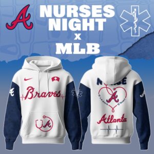 Atlanta Braves x Nurses Appreciation Special Edition Unisex Hoodie