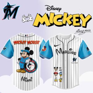 Miami Marlins x Disney Mickey Mouse Special Edition Jersey