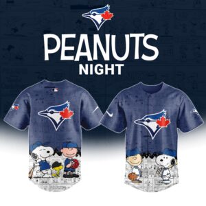 Toronto Blue Jays x Peanuts Snoopy Special Edition Jersey