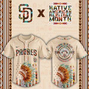 San Diego Padres x Native American Day Special Edition Jersey