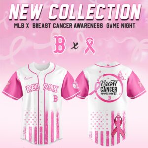 Boston Red Sox x Breast Cancer Awareness V2 Special Edition Jersey