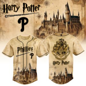 Philadelphia Phillies x Hogwarts School Harry Potter Special Edition Jersey