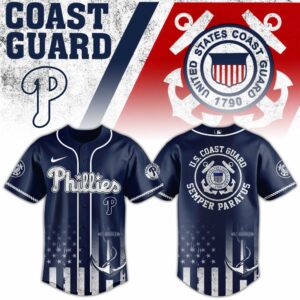 Philadelphia Phillies x US Coast Guard Appreciation Special Edition Jersey