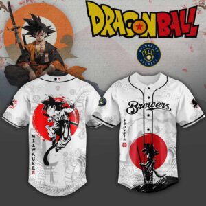 Milwaukee Brewers x Dragon Ball Japanese Style Special Edition Jersey