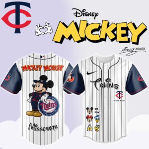 Minnesota Twins x Disney Mickey Mouse Special Edition Jersey